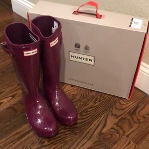 Hunter Rain Boots-Brand New